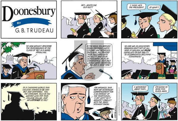 Doonesbury on Sunday May 10, 1998 Comic Strip