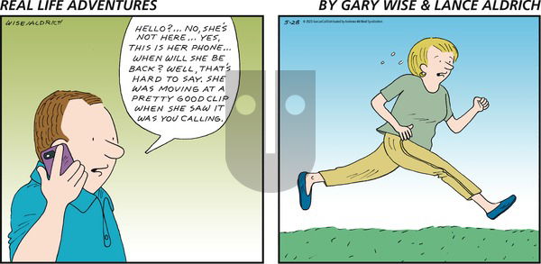 Real Life Adventures - Sunday May 28, 2023 Comic Strip