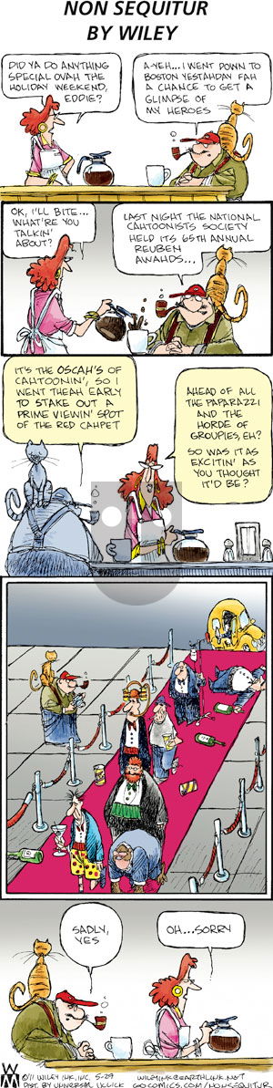 Non Sequitur on Sunday May 29, 2011 Comic Strip