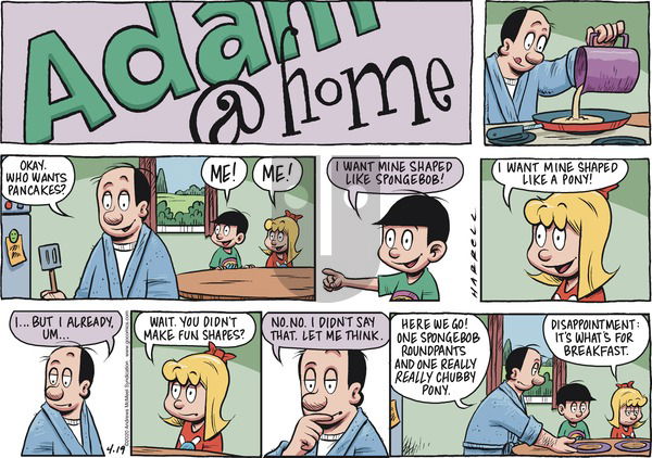 Adam@Home on Sunday April 19, 2020 Comic Strip