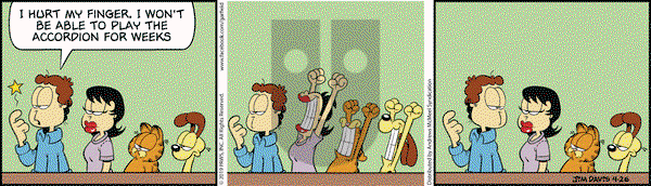 Garfield on Friday April 26, 2019 Comic Strip