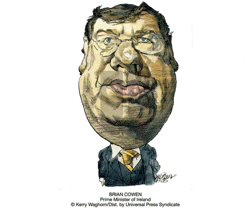 Faces in the News by Kerry Waghorn on Tuesday May 13, 2008 Comic Strip