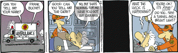 The Buckets on Wednesday February 26, 2020 Comic Strip