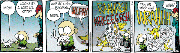 The Buckets - Wednesday November 24, 2021 Comic Strip