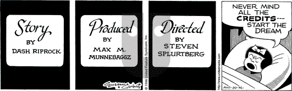 Nancy on Thursday April 17, 1997 Comic Strip