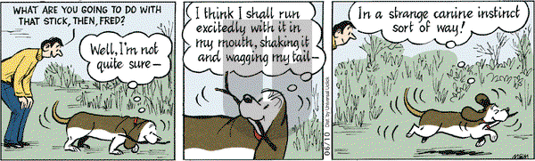 Fred Basset on Friday June 10, 2011 Comic Strip