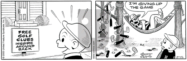 Nancy on Friday June 3, 2005 Comic Strip