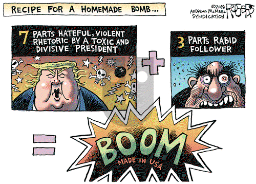 Rob Rogers on Thursday October 25, 2018 Comic Strip