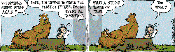The Grizzwells on Wednesday July 16, 2014 Comic Strip
