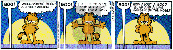 Garfield on Saturday April 24, 1993 Comic Strip