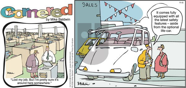 Cornered on Friday November 24, 2006 Comic Strip