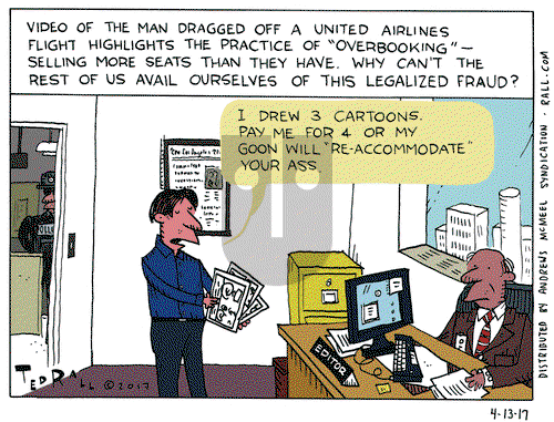 Ted Rall on Thursday April 13, 2017 Comic Strip