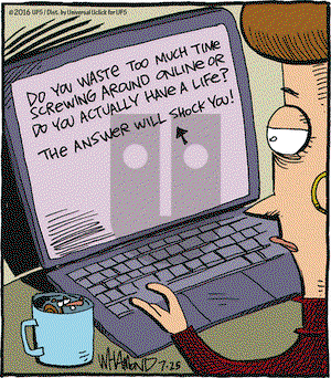 Reality Check on Monday July 25, 2016 Comic Strip