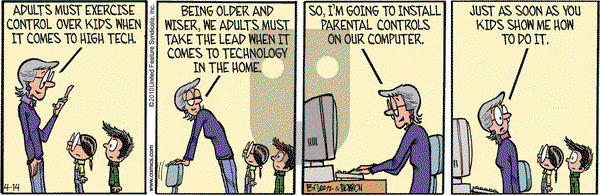 Grand Avenue on Wednesday April 14, 2010 Comic Strip