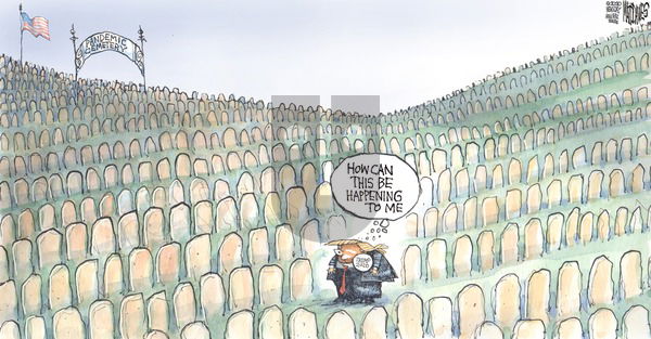 Matt Davies on Sunday July 12, 2020 Comic Strip