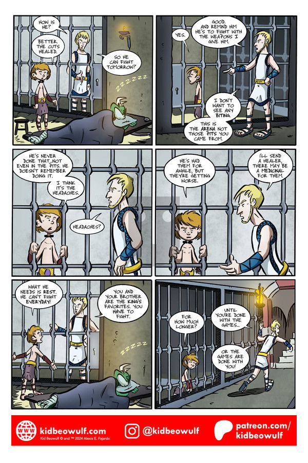 Kid Beowulf on Monday December 9, 2024 Comic Strip