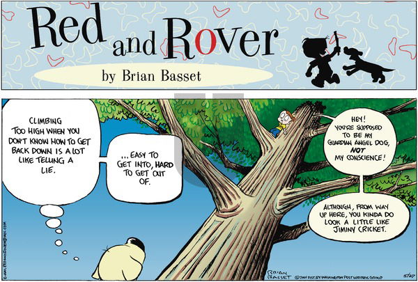 Red and Rover on Sunday May 27, 2001 Comic Strip
