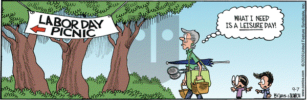 Grand Avenue - Monday September 7, 2009 Comic Strip