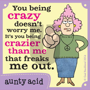 Aunty Acid on Saturday September 6, 2014 Comic Strip