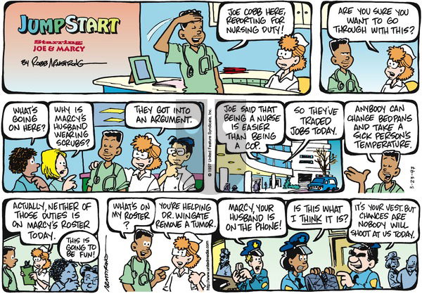 JumpStart on Sunday March 23, 1997 Comic Strip