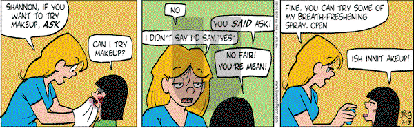 Luann on Thursday July 15, 2010 Comic Strip