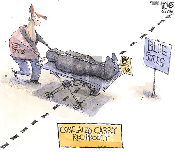 Matt Davies on Sunday December 10, 2017 Comic Strip