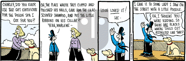 Overboard on Wednesday April 10, 2002 Comic Strip