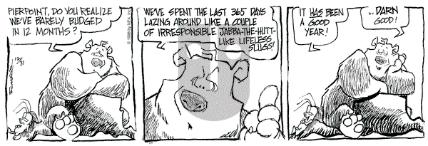 The Grizzwells on Thursday December 31, 1998 Comic Strip