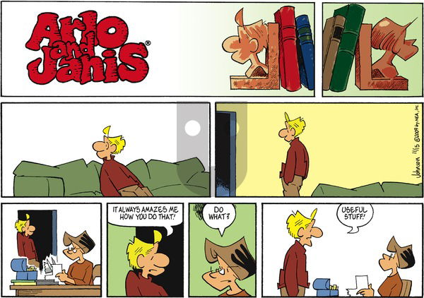 Arlo and Janis - Sunday November 15, 2009 Comic Strip