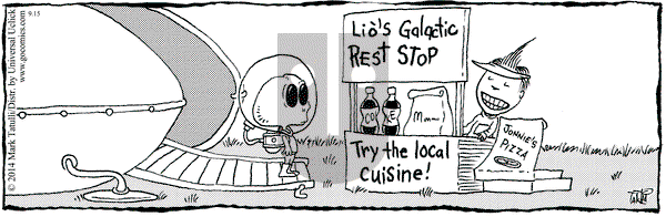 Lio on Monday September 15, 2014 Comic Strip