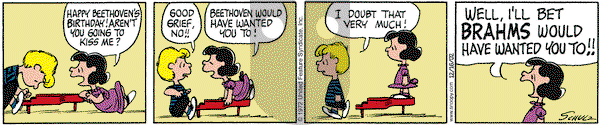 Peanuts on Monday December 16, 2002 Comic Strip