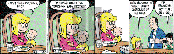 Adam@Home on Thursday November 24, 2016 Comic Strip