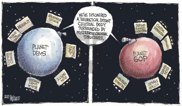 Matt Davies on Sunday October 18, 2015 Comic Strip