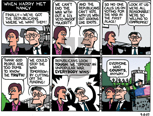 Ted Rall on Saturday September 15, 2007 Comic Strip