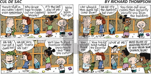 Cul de Sac on Sunday June 24, 2018 Comic Strip