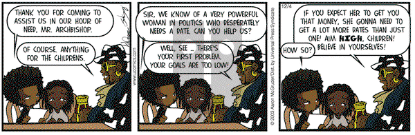 The Boondocks - Thursday February 14, 2019 Comic Strip