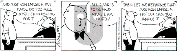 The Born Loser on Wednesday August 23, 2000 Comic Strip