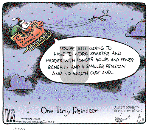 Tom Toles - Wednesday December 22, 2010 Comic Strip