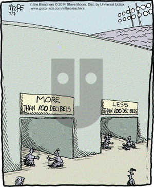In the Bleachers on Friday February 7, 2014 Comic Strip