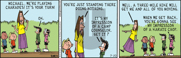 Grand Avenue on Friday July 20, 2018 Comic Strip