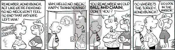 Drabble on Friday April 20, 2001 Comic Strip