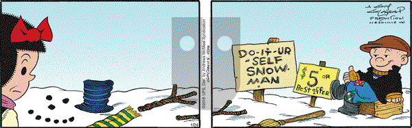 Nancy on Wednesday January 24, 2018 Comic Strip