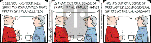 The Born Loser on Saturday December 26, 2020 Comic Strip