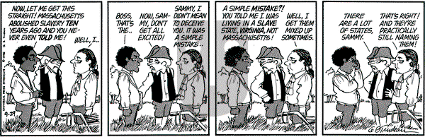 Doonesbury on Wednesday September 29, 1976 Comic Strip