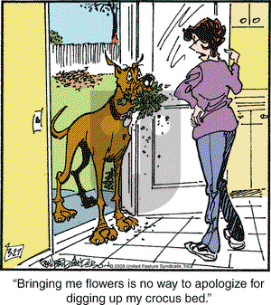 Marmaduke on Friday March 27, 2009 Comic Strip