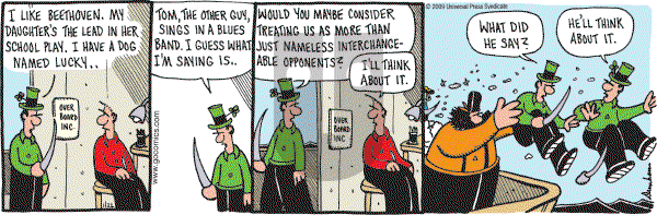 Overboard - Thursday January 22, 2009 Comic Strip