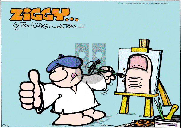Ziggy - Sunday December 2, 2007 Comic Strip