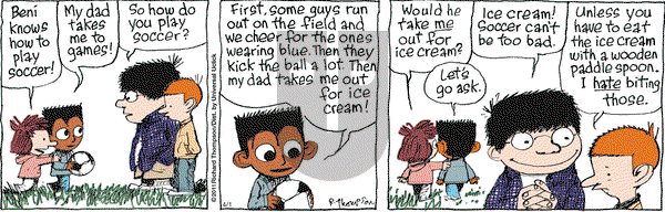 Cul de Sac on Friday April 1, 2016 Comic Strip