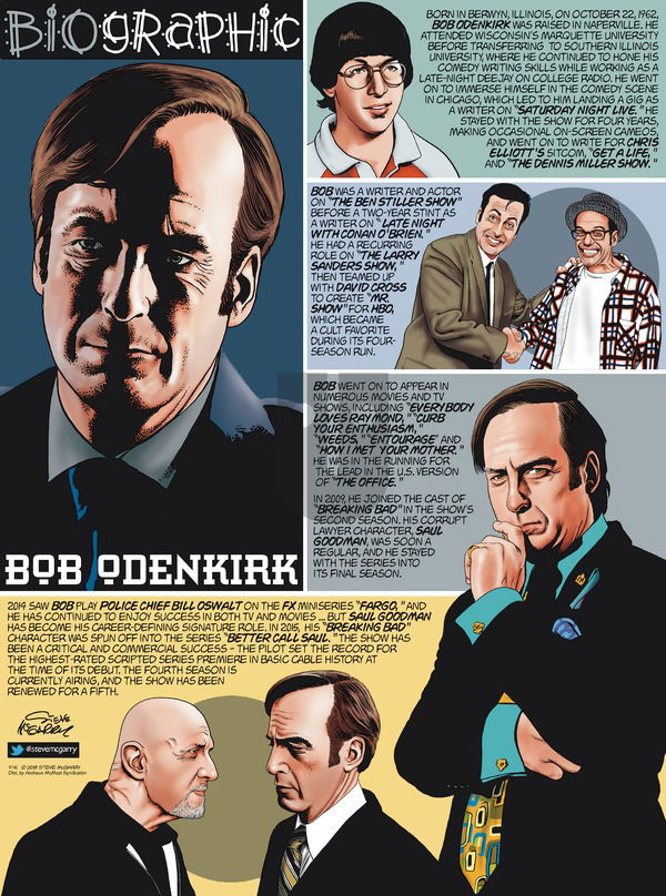 Biographic on Sunday September 16, 2018 Comic Strip