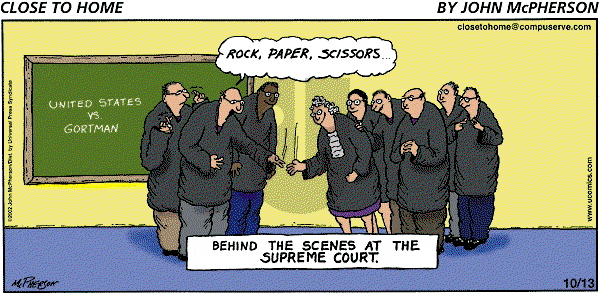 Close to Home on Sunday October 13, 2002 Comic Strip